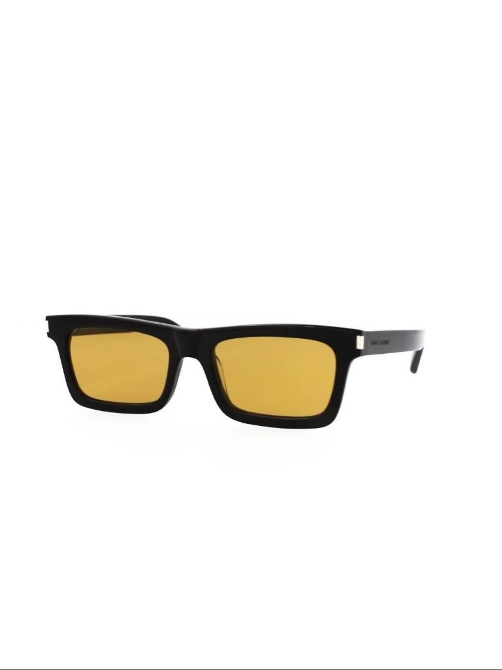 New Saint Laurent Womens Square/Rectangle Black Fashion Designer Sunglasses